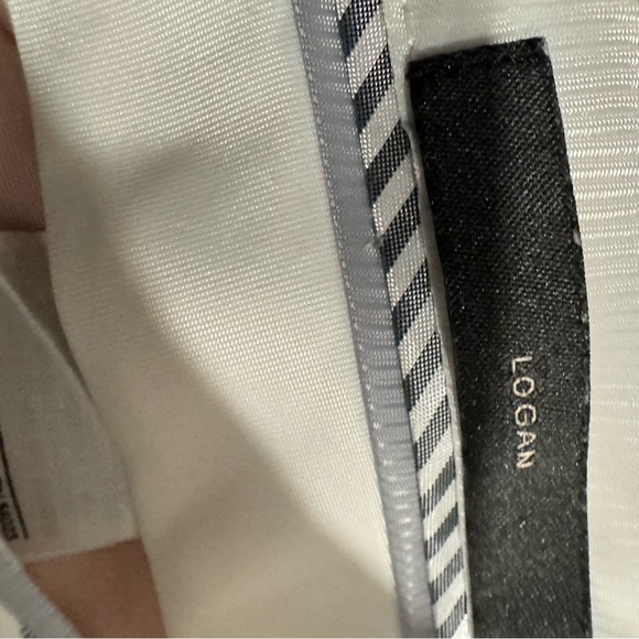 Banana Republic Pale Pink Logan Trousers Size 8 Petite - Picture 8 of 8